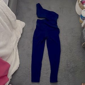 FREE PEOPLE dark blue exercise suit  size s ACCEPTING OFFERS